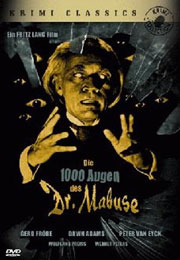 Filmplakat Die 1000 Augen des Dr. Mabuse