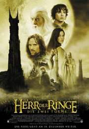 Filmplakat Der Herr der Ringe - Die zwei Türme