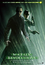 Filmplakat Matrix - Revolutions
