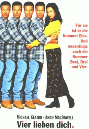 Filmplakat Vier lieben Dich