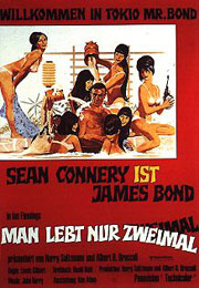 Filmplakat James Bond 007 - Man lebt nur zweimal