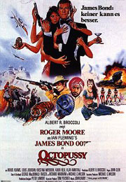 Filmplakat James Bond 007 - Octopussy