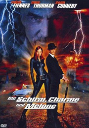 Filmplakat Mit Schirm, Charme und Melone