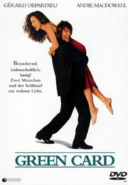 Filmplakat Green Card - Scheinehe mit Hindernissen