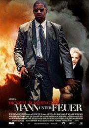 Filmplakat Mann unter Feuer