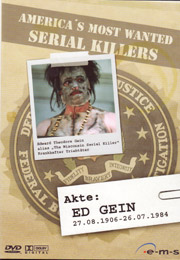 Filmplakat America's Most Wanted Serial Killers - Akte: Ed Gein