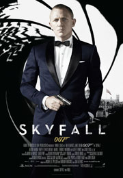 Filmplakat James Bond 007 - Skyfall