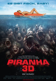 Filmplakat Piranha 3D