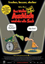 Filmplakat Das kleine Arschloch und der alte Sack - Sterben ist scheiße