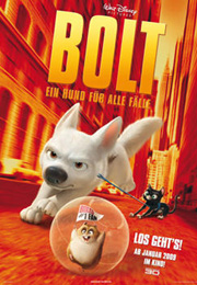 Filmplakat Bolt - Ein Hund für alle Fälle