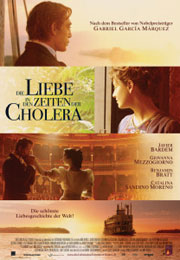 Filmplakat Die Liebe in den Zeiten der Cholera