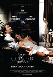 Filmplakat Coco Chanel & Igor Stravinsky