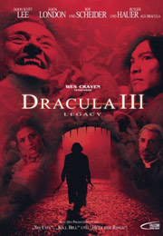 Filmplakat Wes Cravens Dracula III: Legacy