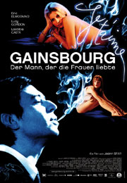 Filmplakat Gainsbourg - Der Mann, der die Frauen liebte