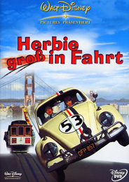 Filmplakat Herbie groß in Fahrt
