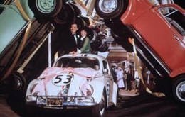 Herbie groß in Fahrt