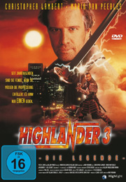 Filmplakat Highlander 3 - Die Legende