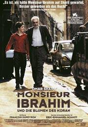 Filmplakat Monsieur Ibrahim und die Blumen des Koran