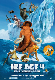 Filmplakat Ice Age 4 - Voll verschoben