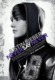 Filmplakat Justin Bieber - Never Say Never
