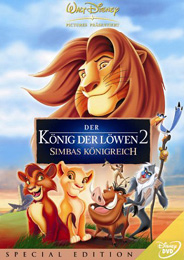 Filmplakat Der König der Löwen 2 - Simbas Königreich
