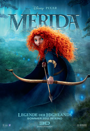Filmplakat Merida - Legende der Highlands