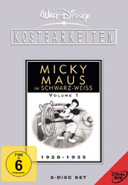 Filmplakat Micky Maus in schwarz-weiß - Volume 1: 1928-1935