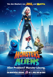 Filmplakat Monsters vs. Aliens