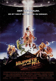 Filmplakat Muppets aus dem All