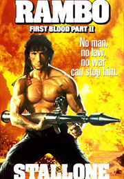Filmplakat Rambo II - Der Auftrag
