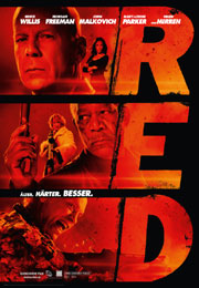 Filmplakat R.E.D. - Älter. Härter. Besser.