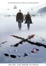 Filmplakat Akte X - Jenseits der Wahrheit